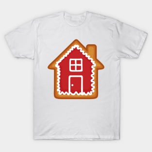 Christmas Ginger House Cookie T-Shirt